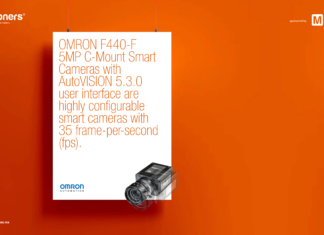 Presentamos Omron Industrial Automation F440-F 5MP C-Mount Smart Cameras